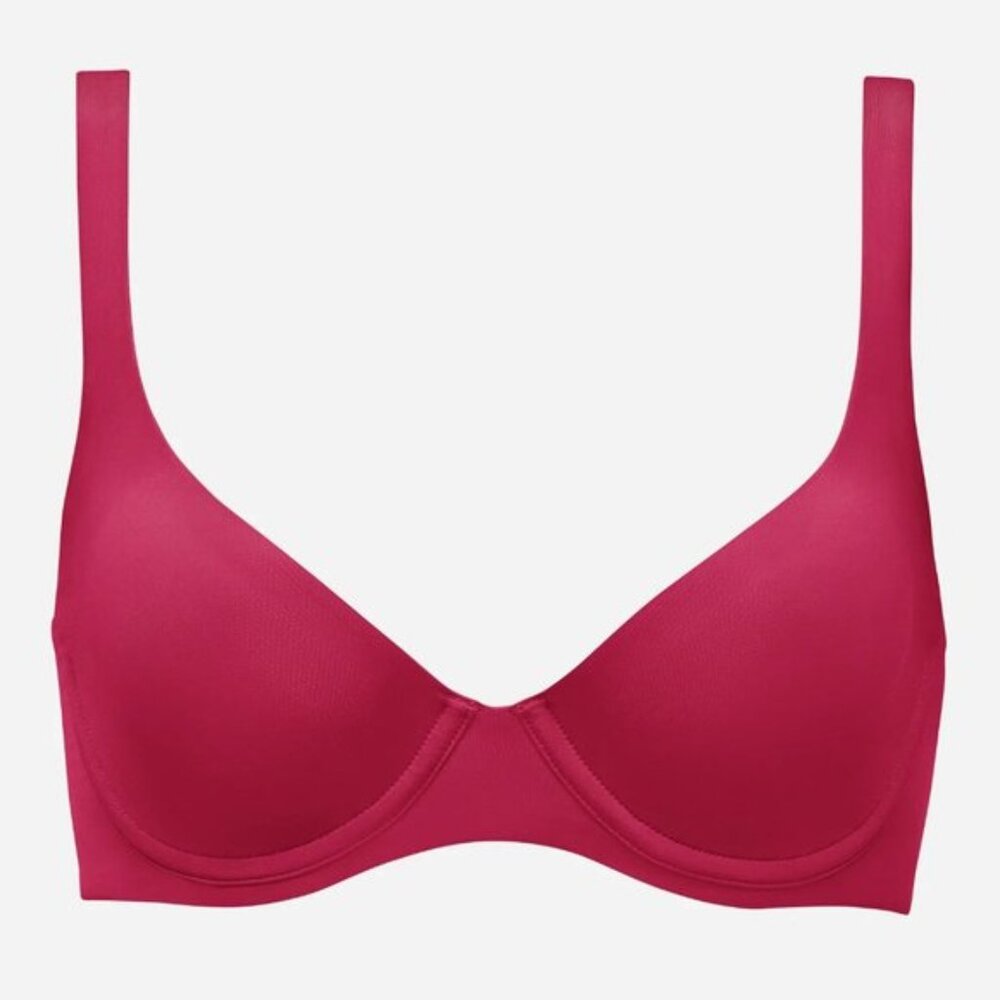 Cuup  - The Scoop Bra, Pink Dahlia, Microfiber